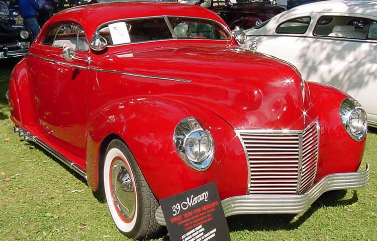 39 Mercury Chopped Coupe