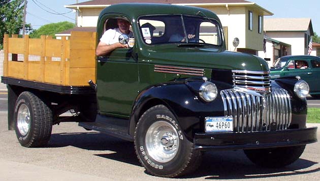 46 Chevy Flatbed Pickup