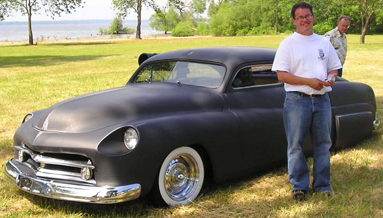 51 Mercury Chopped ForDor Sedan Custom & Mickey Bryan