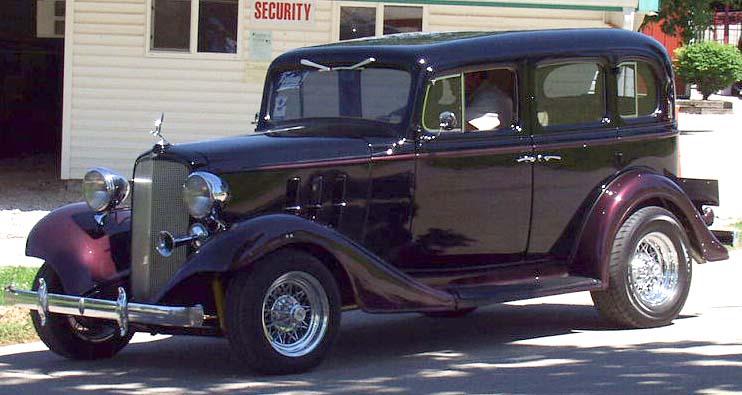 33 Chevy 4dr Sedan