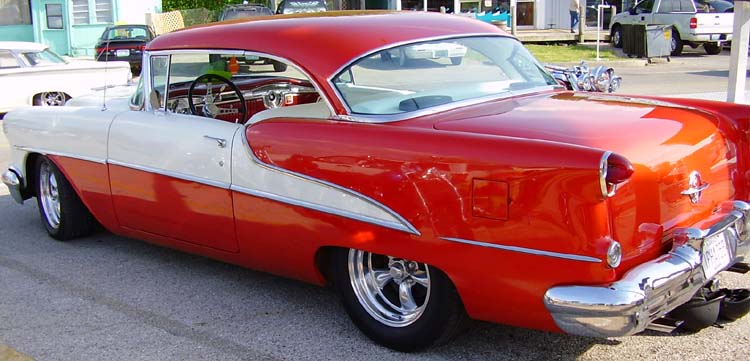 55 Oldsmobile 2dr Hardtop