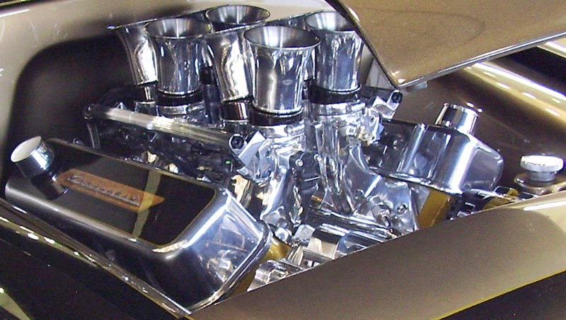 50 Chevy Chopped 2dr Woody Wagon Custom w/BBC FI V8
